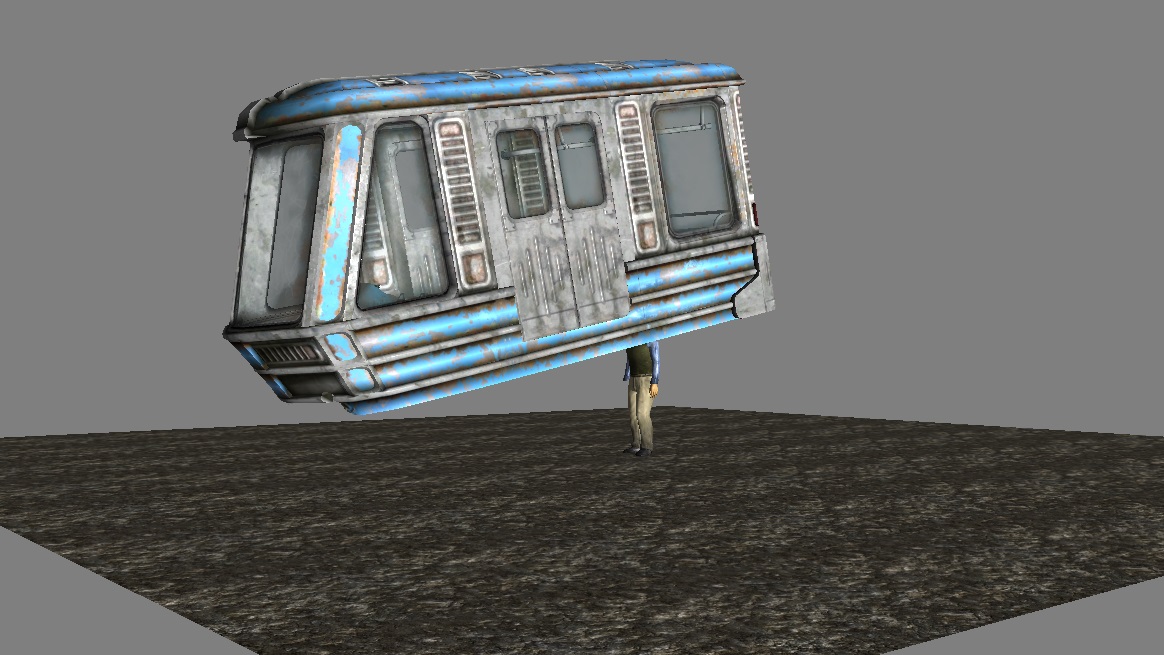 Jogadores descobrem que trem em DLC de Fallout 3 era gambiarra nível master Jogadores descobrem que trem em DLC de Fallout 3 era gambiarra nível master