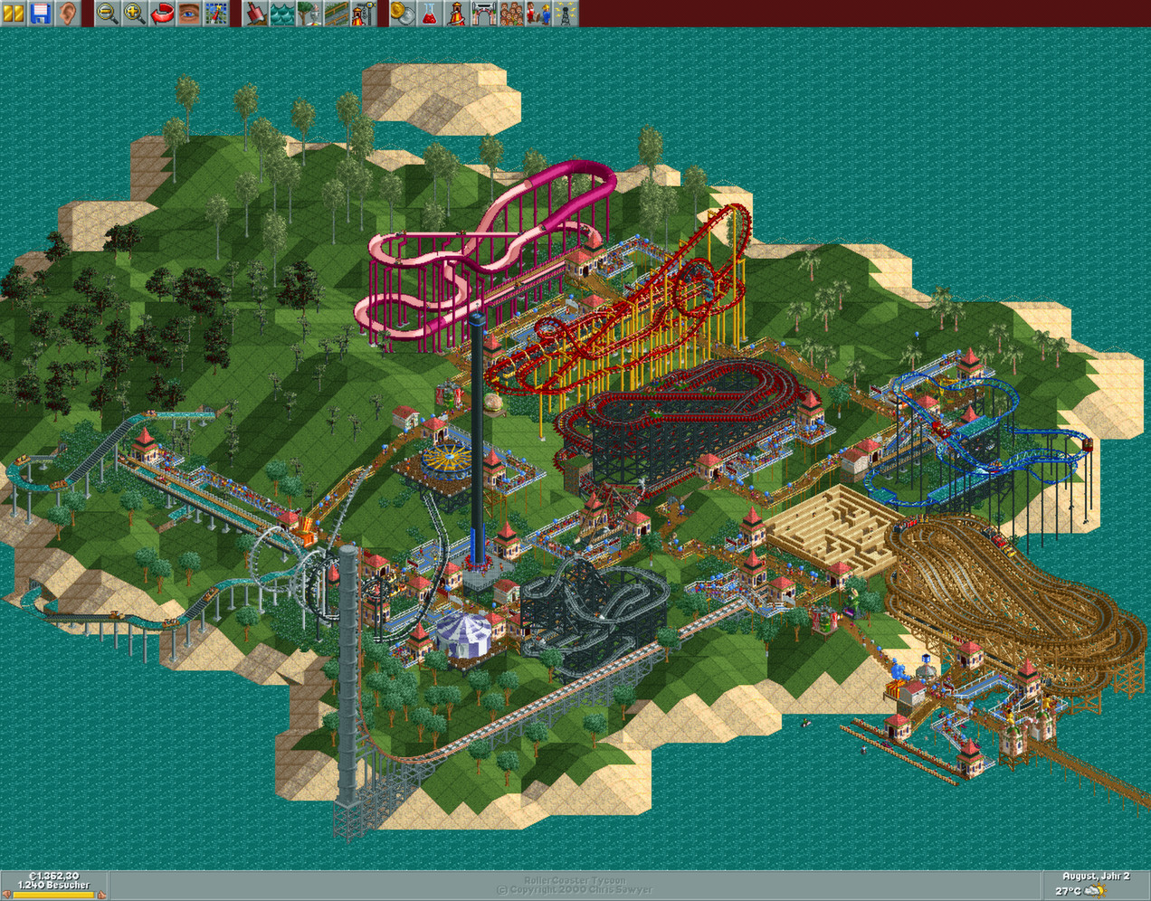 rollercoaster tycoon 3 download steam