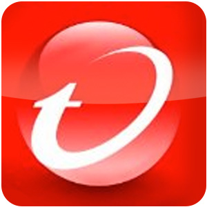 Logo Trend Micro Titanium Internet Security Ícone Logo Trend Micro Titanium Internet Security Ícone