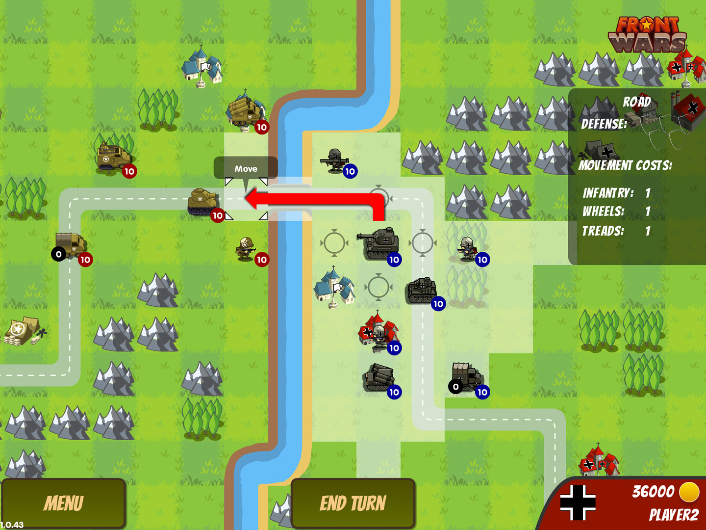 Total Front: Army War Game - Free online games at Agamecom