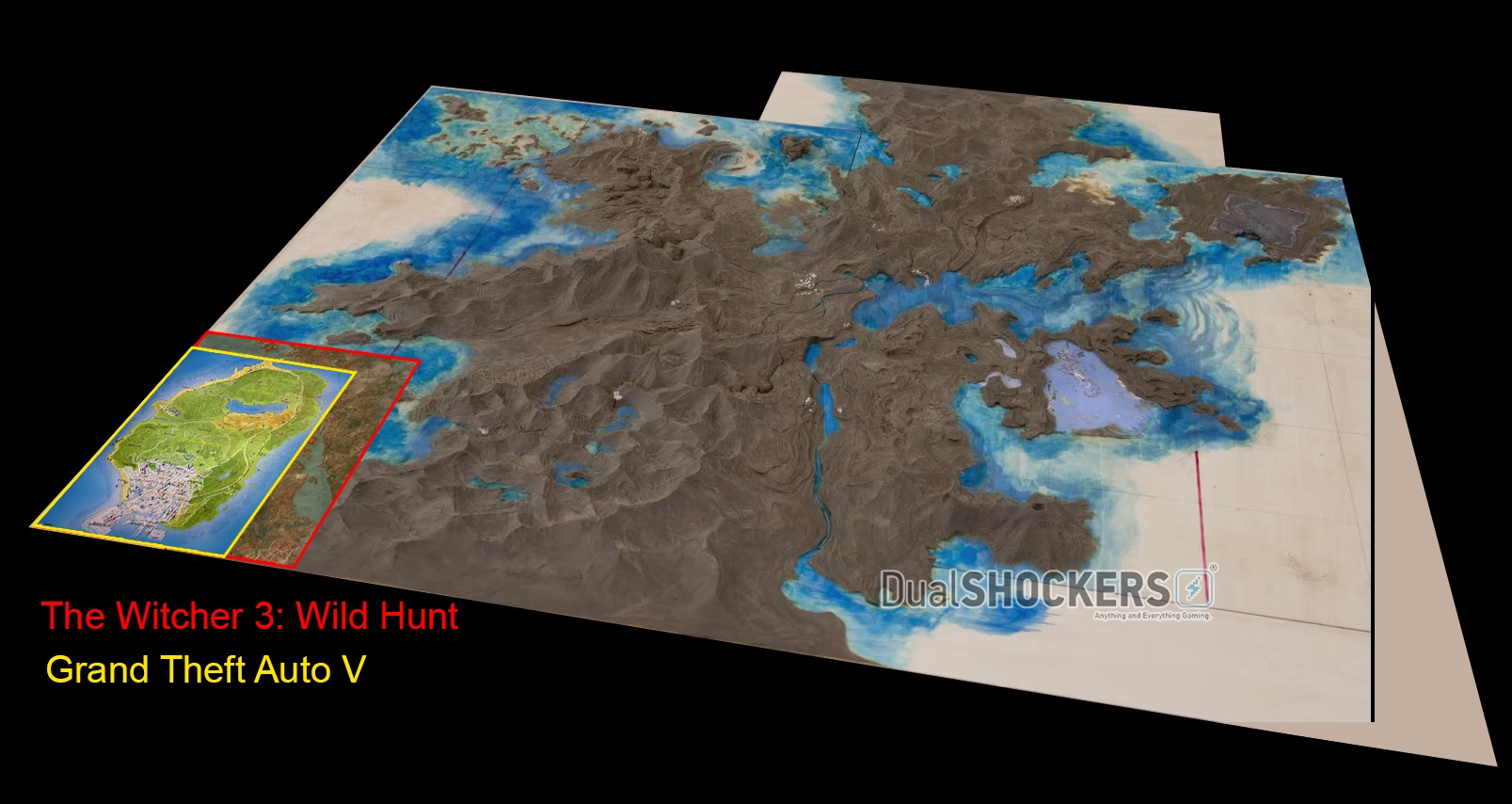 Absurdo! Mapa de Final Fantasy XV é colossal perto dos de GTA V e Witcher 3 Absurdo! Mapa de Final Fantasy XV é colossal perto dos de GTA V e Witcher 3