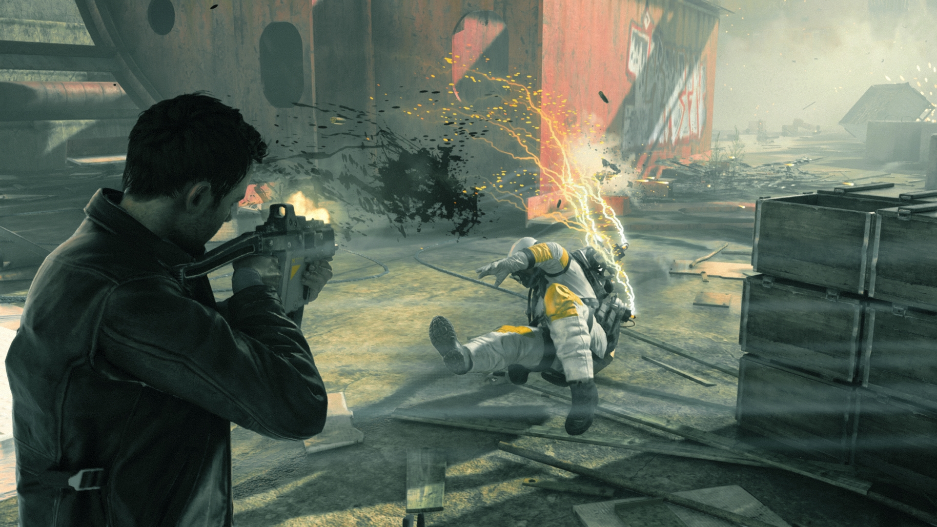 Quantum Break na BGS: experiência é cinematográfica e evolui o bullet-time Quantum Break na BGS: experiência é cinematográfica e evolui o bullet-time