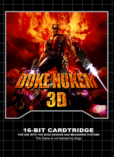 Exclusivo News - Empresa adiquiriu os direitos para lançar o Duke Nukem 3D de Mega Drive para o resto do mundo. 19114727095130