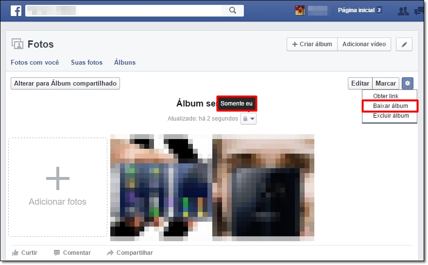 Dica Crie álbuns Privados No Facebook E Hospede Suas Fotos Grátis Em Nuvem