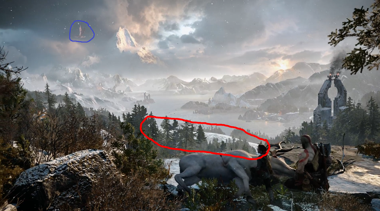 Os segredos sinistros do trailer de God of War que você não viu Os segredos sinistros do trailer de God of War que você não viu