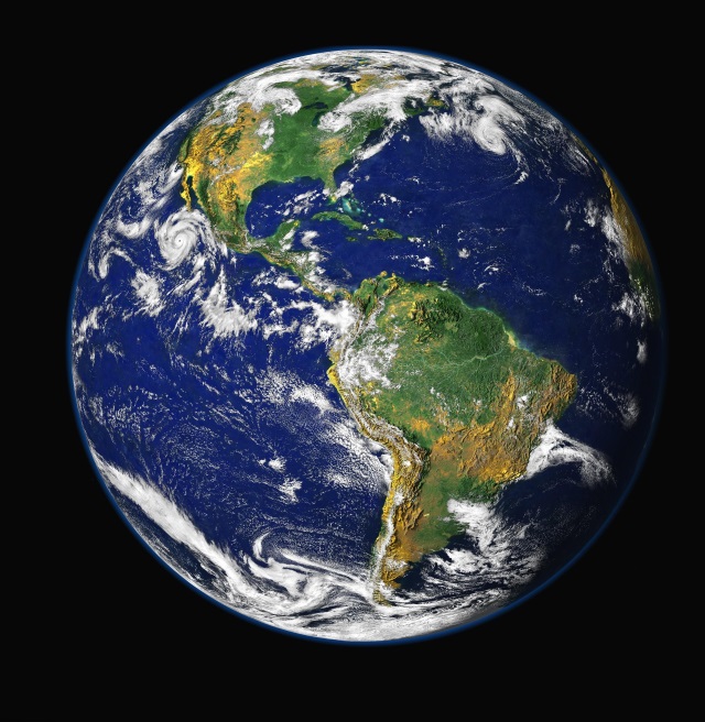 Planeta — quase todo — azul