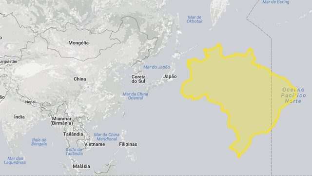 Brasil, China e Japão Brasil, China e Japão