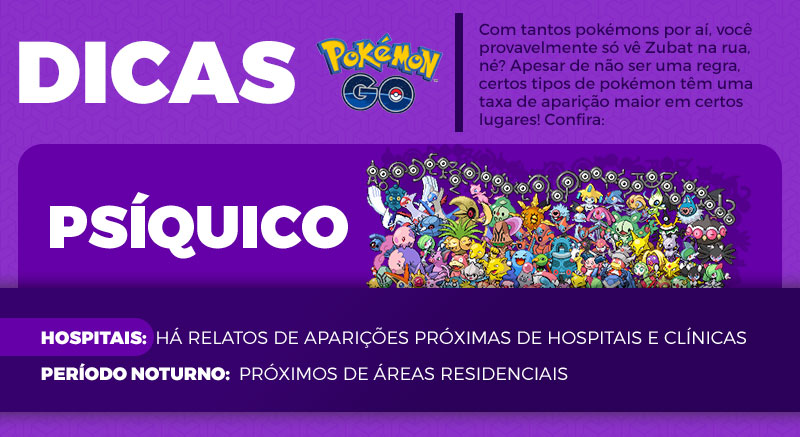 Pokémon GO: como encontrar mais facilmente cada tipo de Pokémon 16192914556827