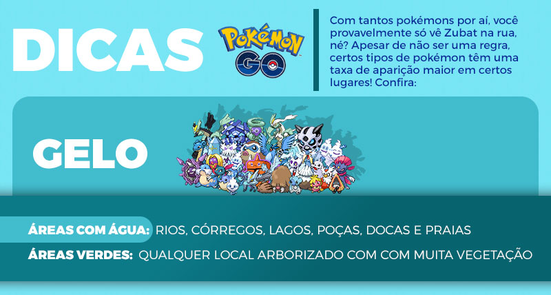 Pokémon GO: como encontrar mais facilmente cada tipo de Pokémon 16193007118829