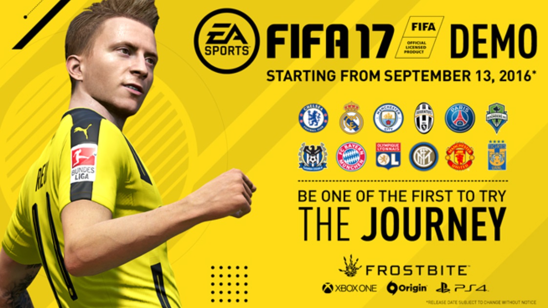 A demo de FIFA 17 vem aí! Confira a data, os times e estádios liberados A demo de FIFA 17 vem aí! Confira a data, os times e estádios liberados