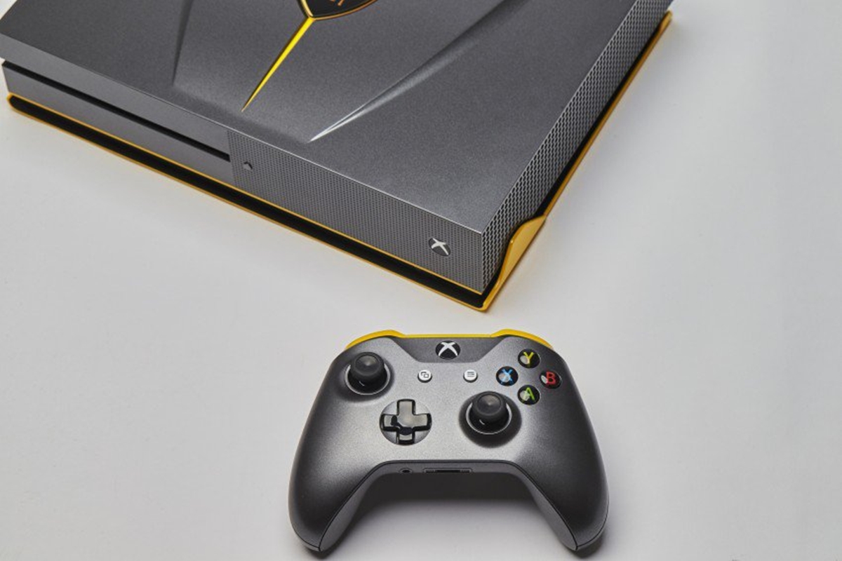 Edição especial do Xbox One S Lamborghini Centenario é de babar; confira Edição especial do Xbox One S Lamborghini Centenario é de babar; confira