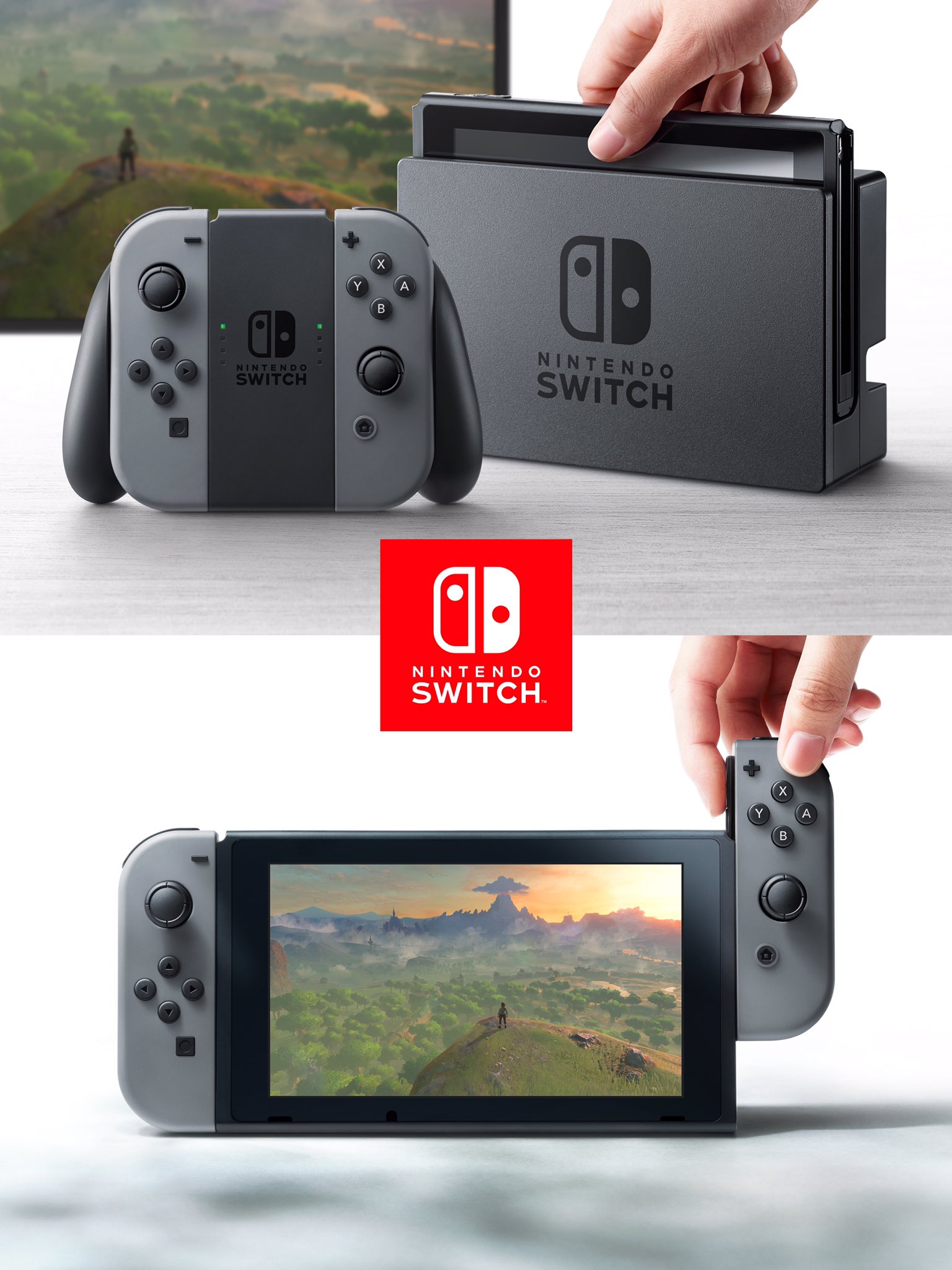Nintendo Switch: novo console modular pode ser jogado em qualquer lugar Nintendo Switch: novo console modular pode ser jogado em qualquer lugar