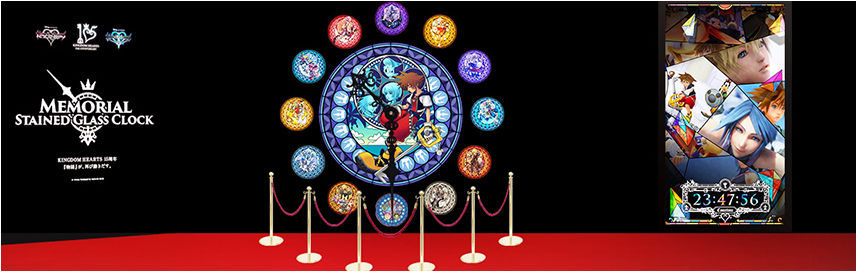 Belíssimo relógio marca começo do aniversário de 15 anos de Kingdom Hearts 10141526105432