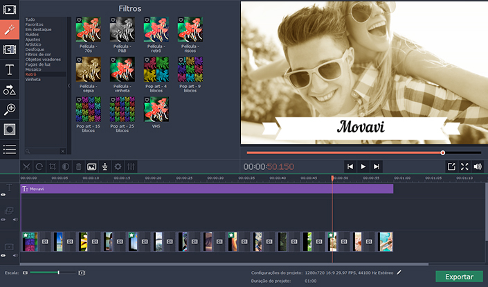 Movavi Video Suite - Imagem 2 do software