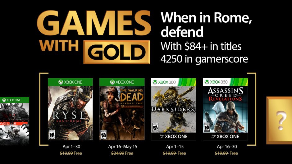 Seleção ANIMAL! Microsoft divulga jogos concedidos a membros Gold em abril Seleção ANIMAL! Microsoft divulga jogos concedidos a membros Gold em abril
