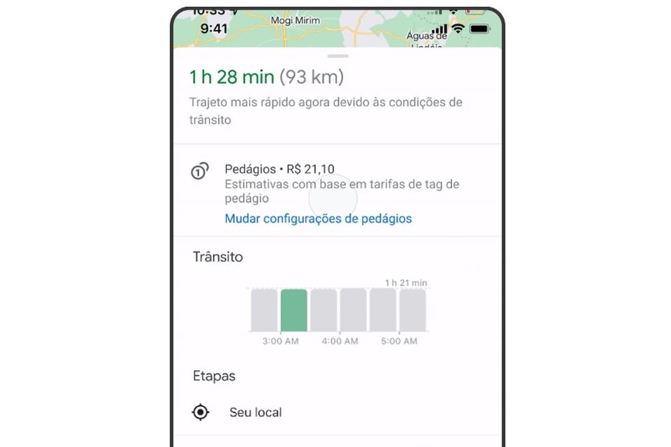 Google Maps passa a mostrar preços de pedágios no Brasil Graveola