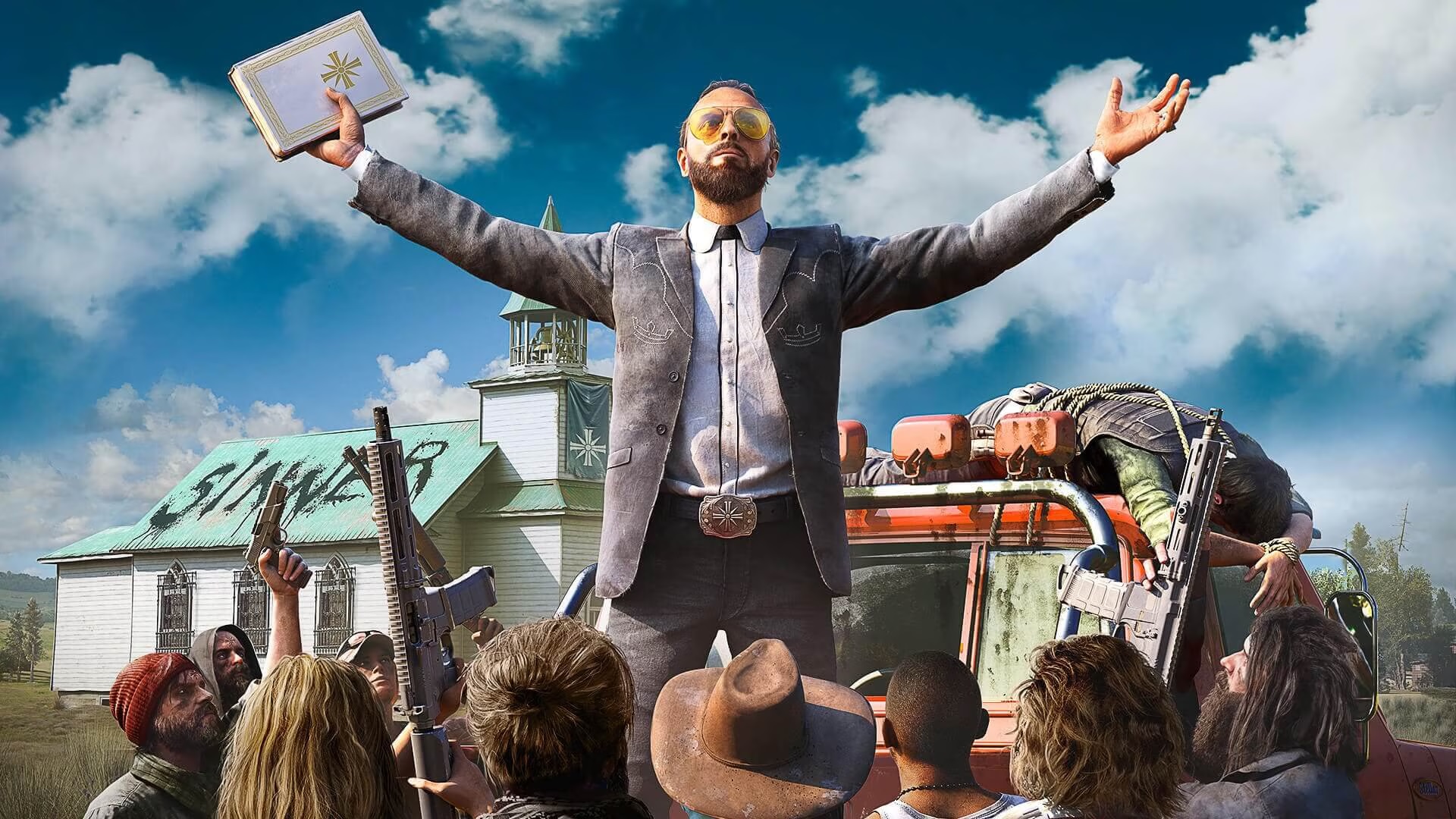 Far Cry 5 aborda o fanatismo religioso em seu enredo