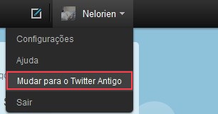 Mudar para o Twitter antigo