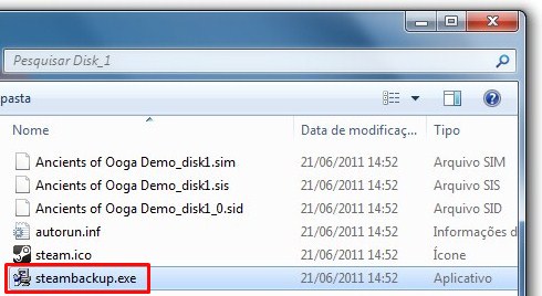 Como fazer backup dos jogos do Steam