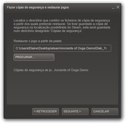 Como fazer backup dos jogos do Steam