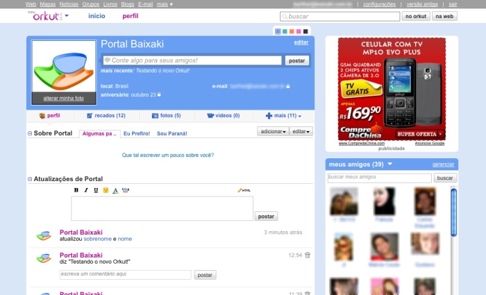 Erro 404: que saudades do Orkut!