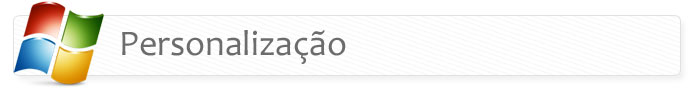 Personalização