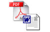 Logo Convert DOC to PDF For Word Ícone Logo Convert DOC to PDF For Word Ícone