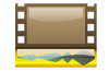 Logo Movie Review Magic Ícone Logo Movie Review Magic Ícone