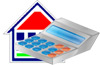 Logo Real Estate Calculator Suite Ícone Logo Real Estate Calculator Suite Ícone