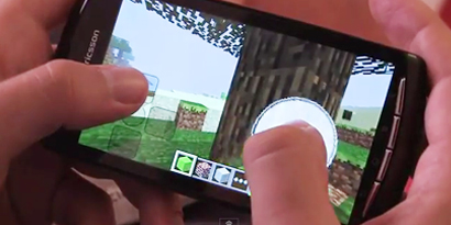 Imagem de: Minecraft Pocket Edition  já está disponível para Android