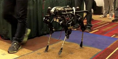 Imagem de: Empresa sul-coreana apresenta cão-robô