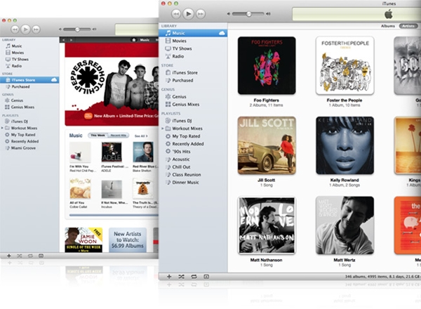 iTunes está ainda mais integrado com a nuvem