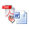 Logo Very PDF to Word Converter Ícone Logo Very PDF to Word Converter Ícone