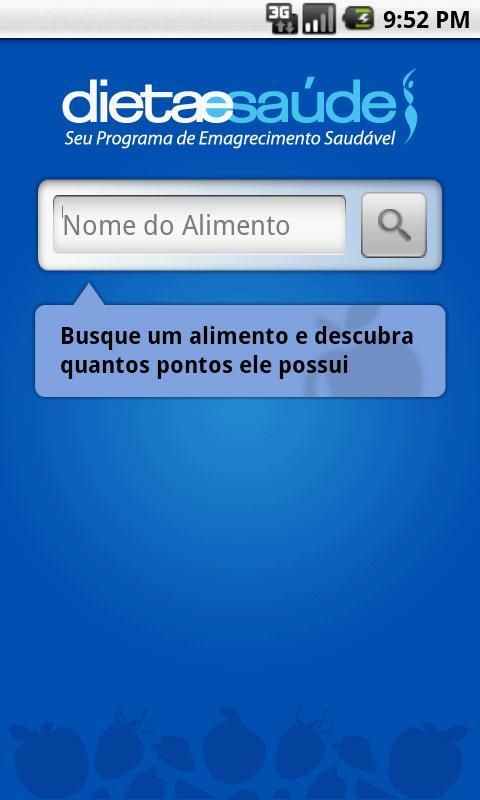 Dieta e saude app