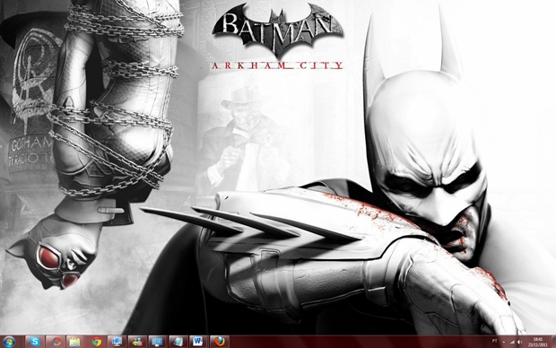 Download Batman Arkham City Theme for Windows 7 | Baixaki