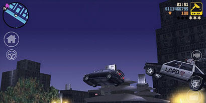 Imagem de: GTA III já está disponível no Android Market e na iTunes Store