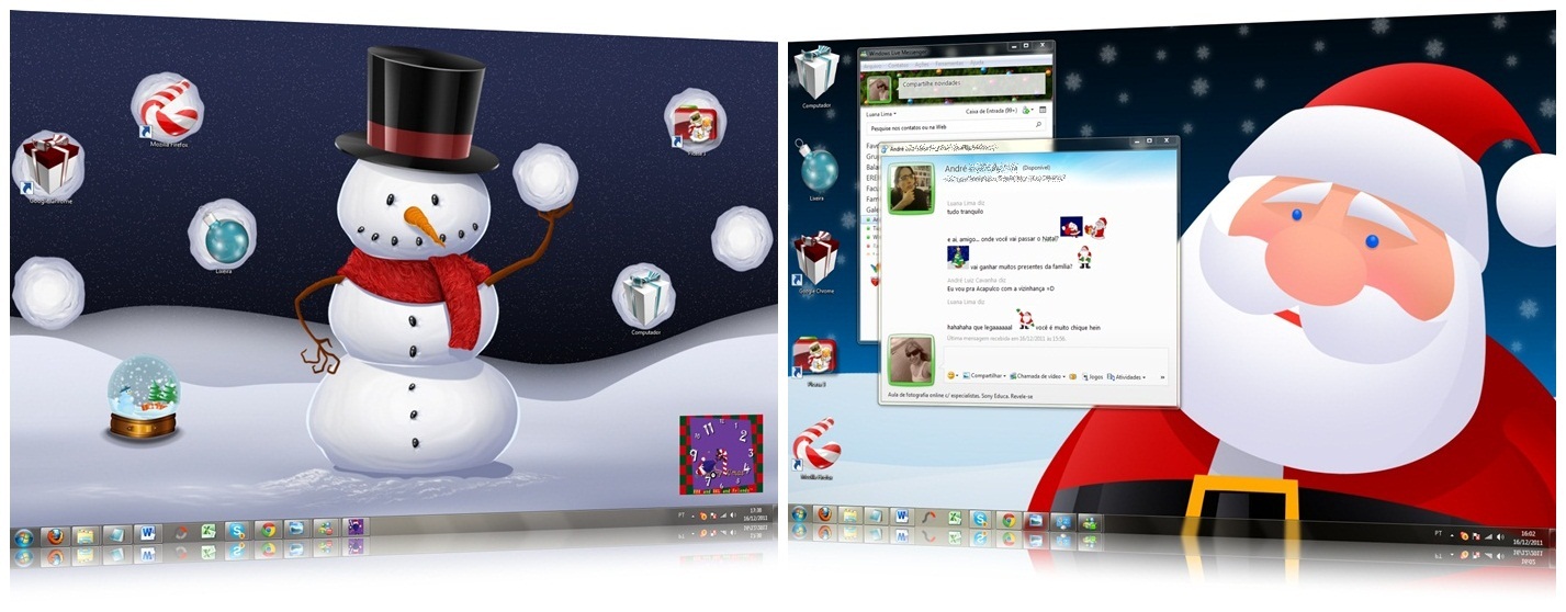 Desktop personalizado: Natal - TecMundo