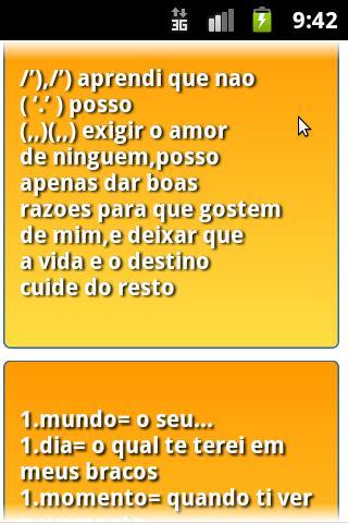 Droido - Torpedos SMS - Imagem 2 do software