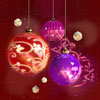 Logo Christmas Balls 3D Ícone Logo Christmas Balls 3D Ícone