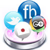 Logo Social Lite Ícone Logo Social Lite Ícone