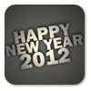 Logo New Year 2012 Ícone Logo New Year 2012 Ícone