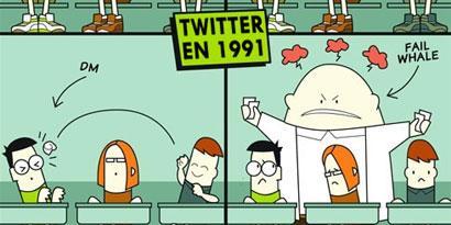 Imagem de: Como surgiu o Twitter [humor]