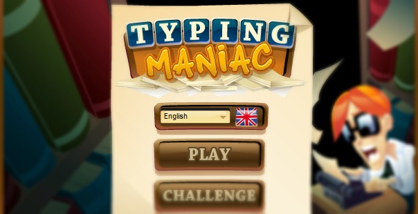 typing maniac game