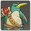 Logo Penguin Overlords Ícone Logo Penguin Overlords Ícone