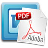 Logo Flip PDF to Word Ícone Logo Flip PDF to Word Ícone
