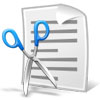 Logo Simple Text Splitter Ícone Logo Simple Text Splitter Ícone
