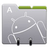 Logo Android Sync Manager WiFi Ícone Logo Android Sync Manager WiFi Ícone