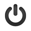 Logo Speed Up Shutdown Ícone Logo Speed Up Shutdown Ícone