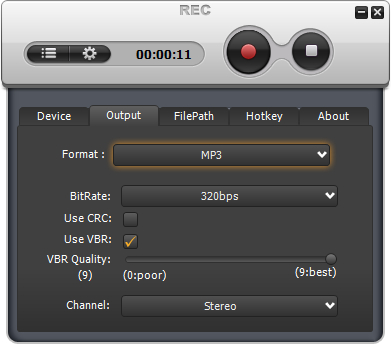 Imagem 3 do Weeny Free Audio Recorder
