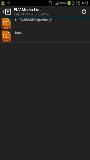 FLV Video Player For Android - Imagem 2 do software